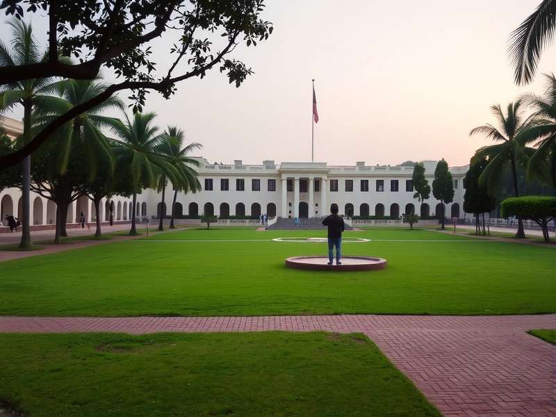 PhD scholar presenting research